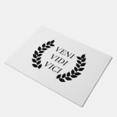 Veni Vidi Vici Fußmatte (Schrägansicht)