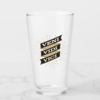 Veni Vidi Vici Glass Cup Glas