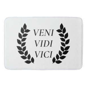 Veni Vidi Vici I kam ich sah ich erobert Badematte