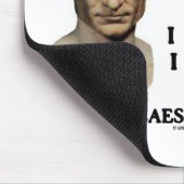 Veni, Vidi, Vici - ich kam, ich sah, ich eroberte Mousepad (Ecke)