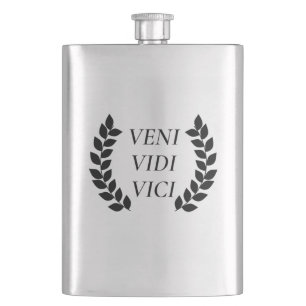 Veni Vidi Vici - Ich kam und sah, wie ich erobert  Flachmann