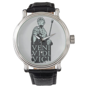 Veni Vidi Vici Julius Caesar Roman Armbanduhr