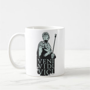 Veni Vidi Vici Julius Caesar Roman Kaffeetasse