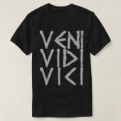 VENI VIDI VICI Julius Caesar T-Shirt (Design vorne)
