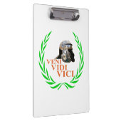 Veni Vidi Vici Klemmbrett (Rechts)