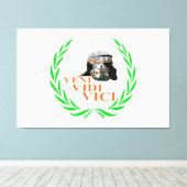 Veni Vidi Vici Leinwanddruck (Insitu (Holzboden))