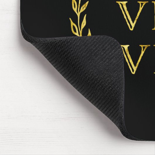 Veni Vidi Vici lustiger Spiel-Sieger Mousepad (Ecke)