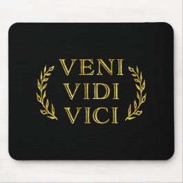 Veni Vidi Vici lustiger Spiel-Sieger Mousepad