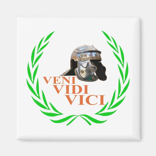 Veni Vidi Vici Magnet (Vorne)