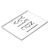 Veni Vidi Vici Notizblock (Linke Seite)