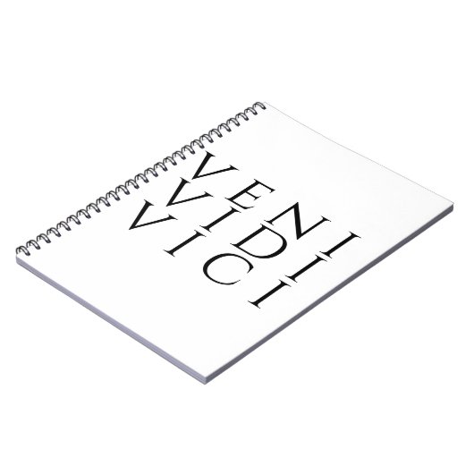 Veni Vidi Vici Notizblock (Linke Seite)