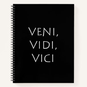 Veni vidi vici notizblock