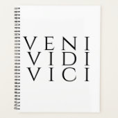 Veni Vidi Vici Planer (Vorderseite)