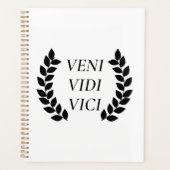 Veni Vidi Vici Planer (Vorderseite)