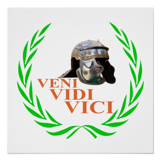 Veni Vidi Vici Poster (Vorderseite)