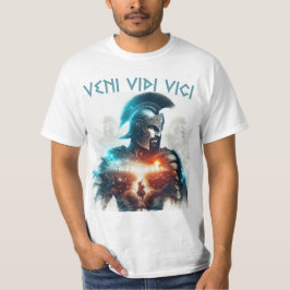 Veni vidi vici römischer Krieger Centurion Rüstung T-Shirt