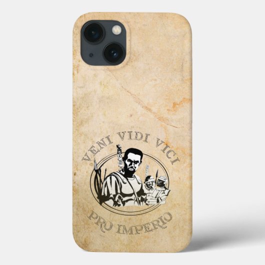 Veni Vidi Vici Römischer Soldat Pro Imperio Case-Mate iPhone Hülle (Rückseite)