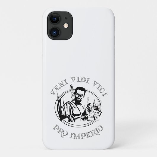 Veni Vidi Vici Römischer Soldat Pro Imperio Case-Mate iPhone Hülle (Rückseite)