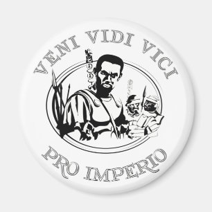Veni Vidi Vici Römischer Soldat Pro Imperio Magnet