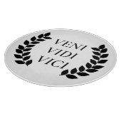 Veni Vidi Vici Schneidebrett (Ecke)