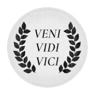 Veni Vidi Vici Schneidebrett
