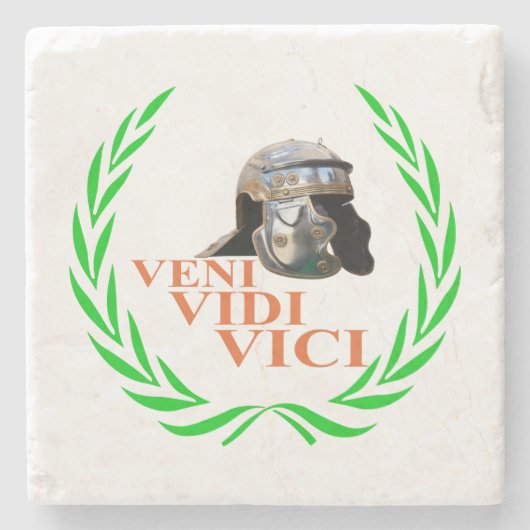 Veni Vidi Vici Steinuntersetzer (Vorderseite)