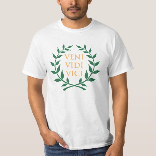 VENI VIDI VICI T-Shirt (Vorderseite)