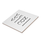 Veni Vidi Vici Untersetzer (Seite)