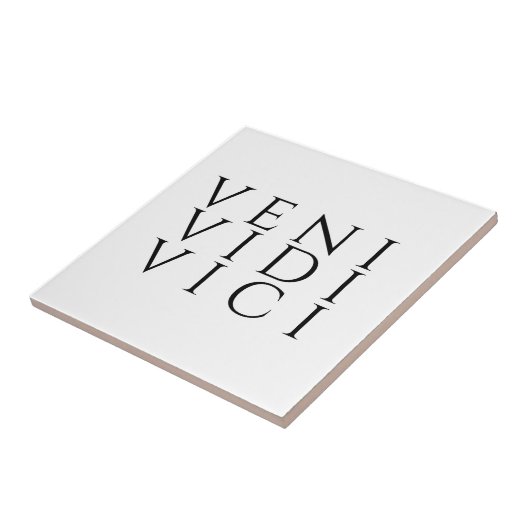 Veni Vidi Vici Untersetzer (Seite)