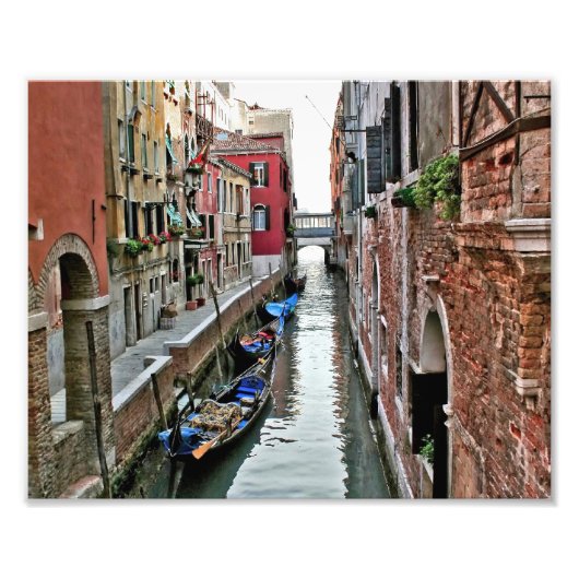 Venice Alleyway Fotodruck (Vorne)