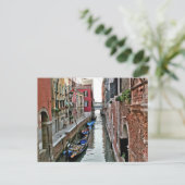 Venice Alleyway Postkarte (Stehend Vorderseite)