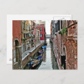 Venice Alleyway Postkarte (Vorne/Hinten)