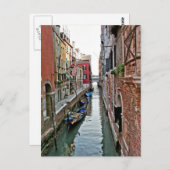 Venice Alleyway Postkarte (Vorne/Hinten)