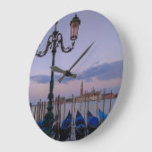 Venice Awakens Große Wanduhr (Winkel)