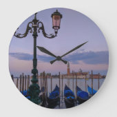 Venice Awakens Große Wanduhr (Vorderseite)