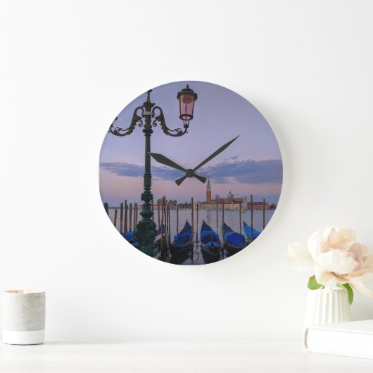 Venice Awakens Große Wanduhr (Zuhause)