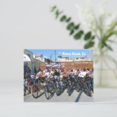 Venice Beach Bike Postcard! Postkarte (Stehend Vorderseite)