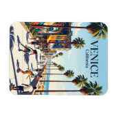 Venice Beach Boardwalk Kalifornien Magnet (Horizontal)