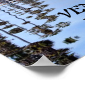 Venice Beach Califorina Poster (Ecke)