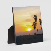 Venice Beach California Fotoplatte (Vorderseite)