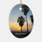 Venice Beach California Keramikornament (Vorne)
