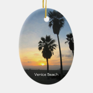 Venice Beach California Keramikornament