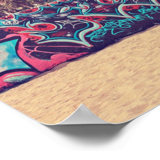 Venice Beach California Poster (Ecke)