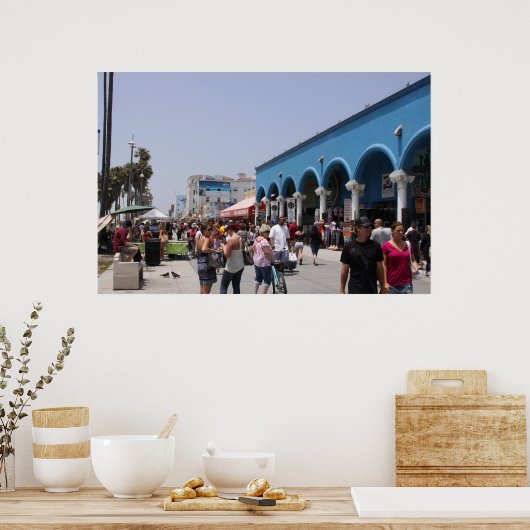 Venice Beach California Poster (Küche)