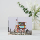 Venice Beach California Postkarte (Stehend Vorderseite)