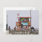 Venice Beach California Postkarte (Vorne/Hinten)
