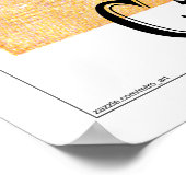 Venice Beach California Retro Beach 1920er Poster (Ecke)