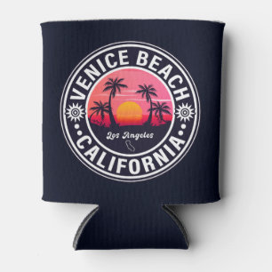 Venice Beach California Retro Sunset Souvenirs 60e Dosenkühler