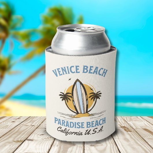 Venice Beach California Retro Surf Design Dosenkühler