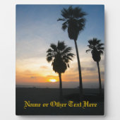 Venice Beach California Sunset Fotoplatte (Vorderseite)
